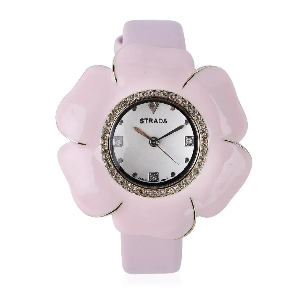 Strada Watch Mallow Flower Pink